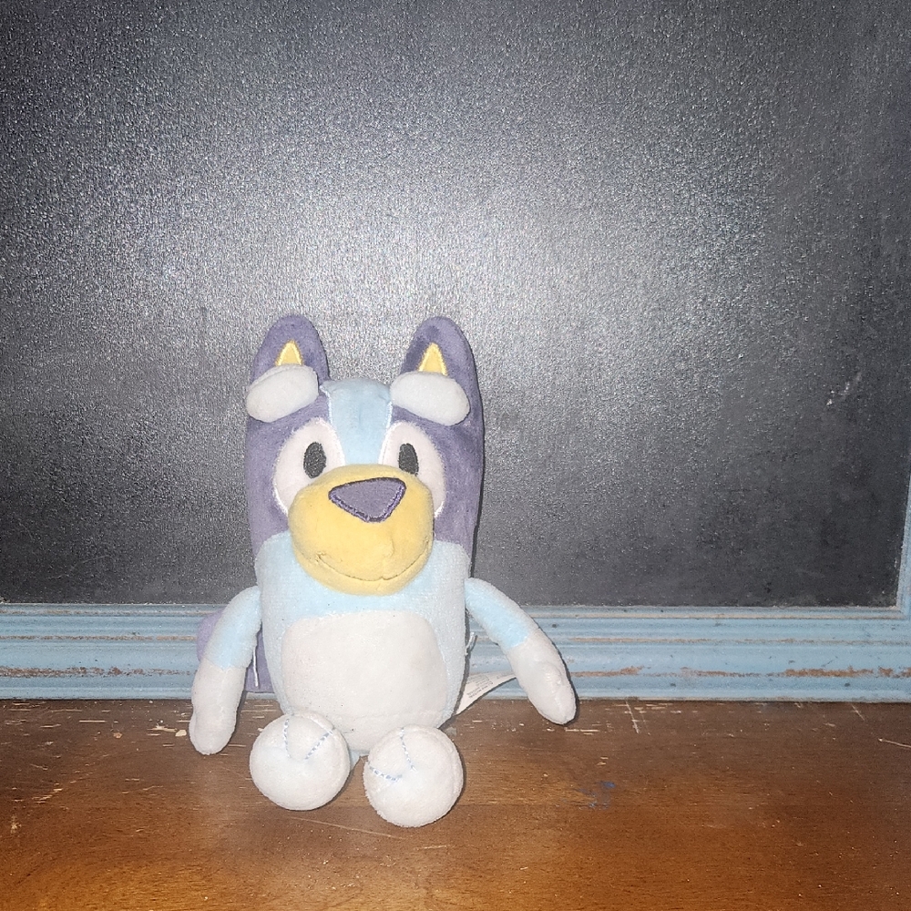 Official Bluey Plush Dog 8" Moose Toys BBC Blue Heeler Stuffed Animal Toy